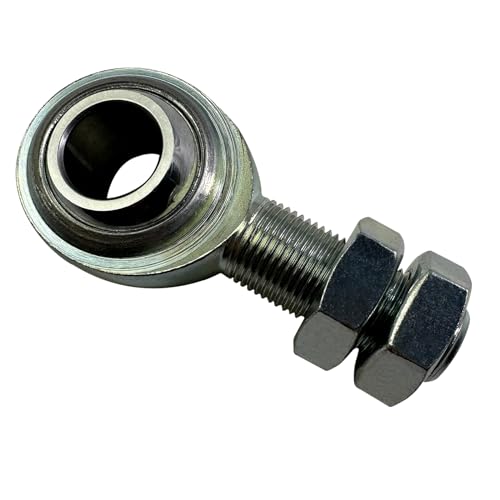 BST BSSP 2PCS Universal Street Rod Round 3/4" DD Steering Shaft Support Bearing Heim Joint Rod End Custom/Performance - Image 2