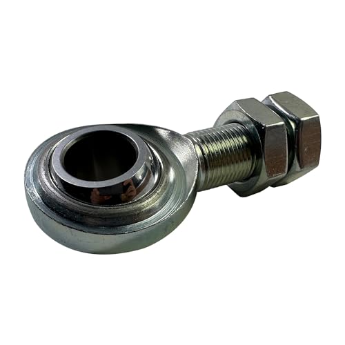 BST BSSP 2PCS Universal Street Rod Round 3/4" DD Steering Shaft Support Bearing Heim Joint Rod End Custom/Performance - Image 5