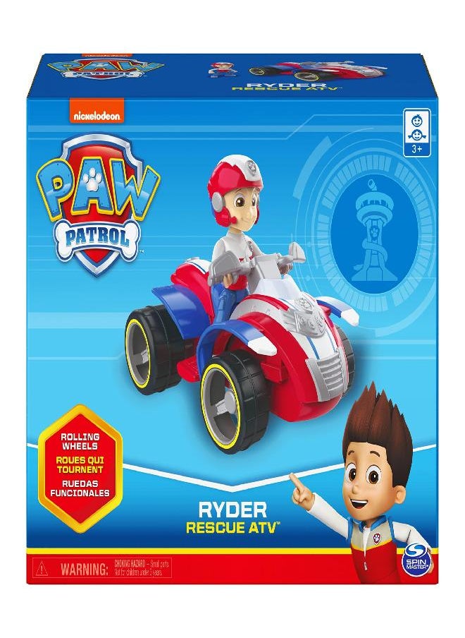 PAW PATROL - Paw Patrol, Everest’s Snow Plow Vehicle with Collectible Figure, for Kids Aged 3 and Up - Image 1