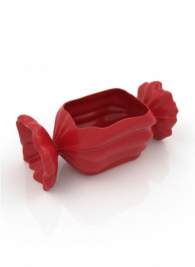 Decorative Candy-Shaped Dessert Serving Bowl – Appetizer & Sweets Plate - Image 4
