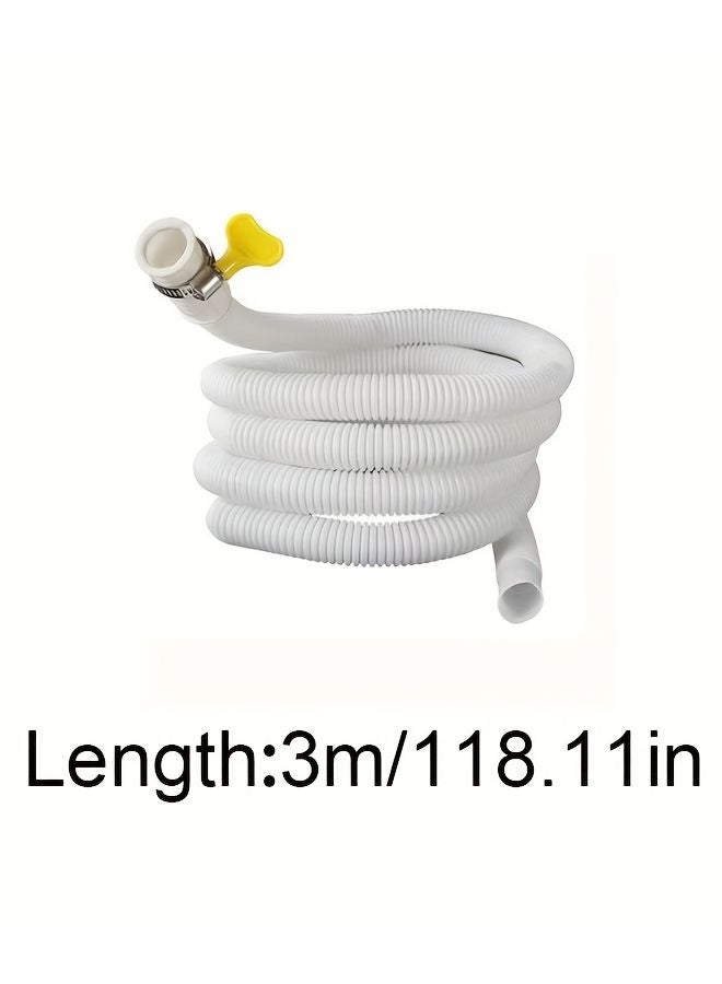 118.11 Inch Multi Function Faucet Extension Pipe with Fittings Sink Drain Hose - Image 1