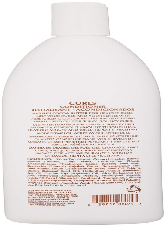 Surface Hair - Curls Moisturizing Shampoo - Defines, Adds Shine, and Provides Frizz Free Style Longevity - 33.8 fl oz - Image 2
