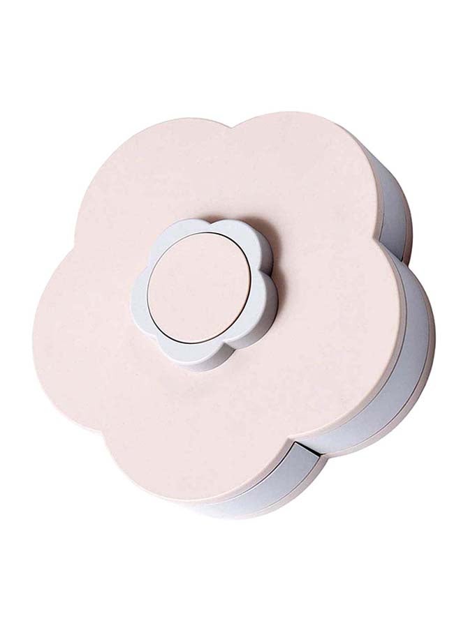 Flower Overflow Rotary Candy Box Pink 8x26x27cm - Image 2