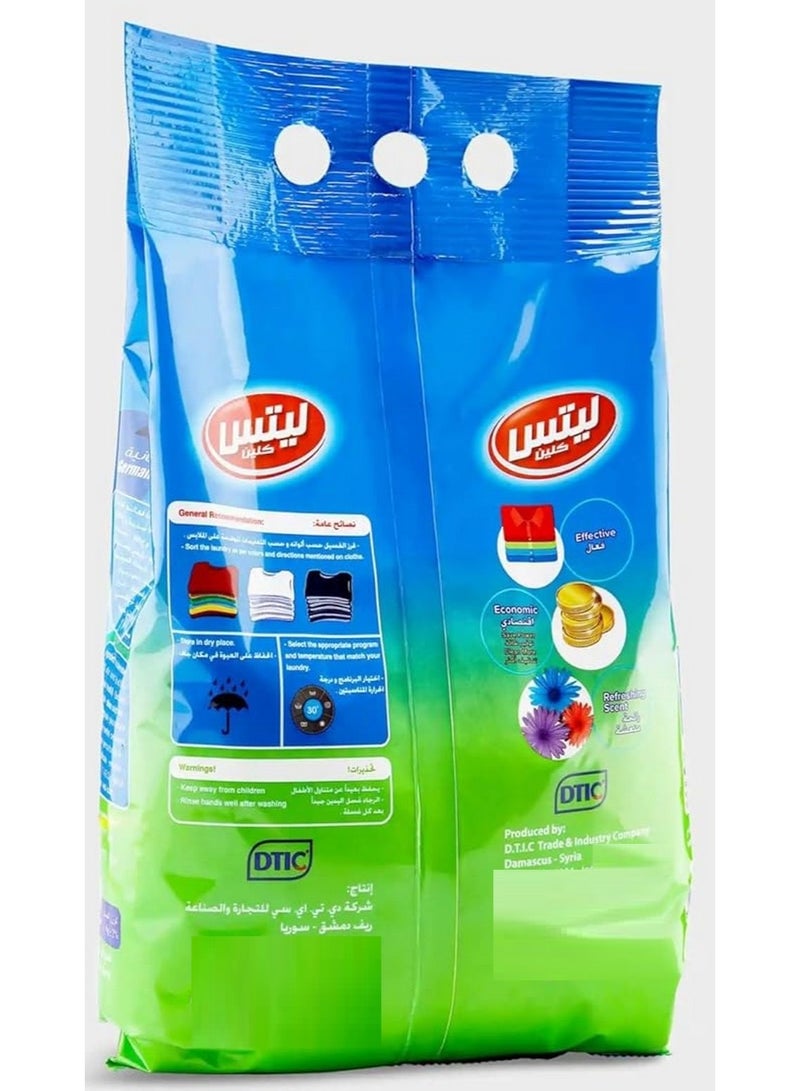 LET'S CLEAN Powder Laundry Detergent Pure Nature 4 Kg - Image 3