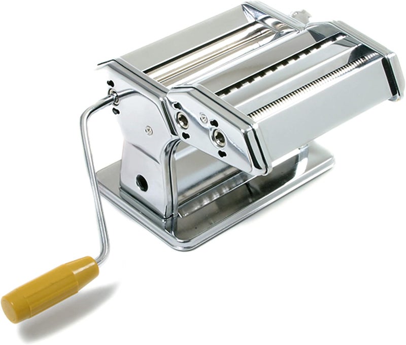Norpro Manual Pasta Machine with Stainless Steel Construction - Image 1