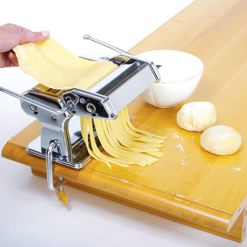 Norpro Manual Pasta Machine with Stainless Steel Construction - Image 3