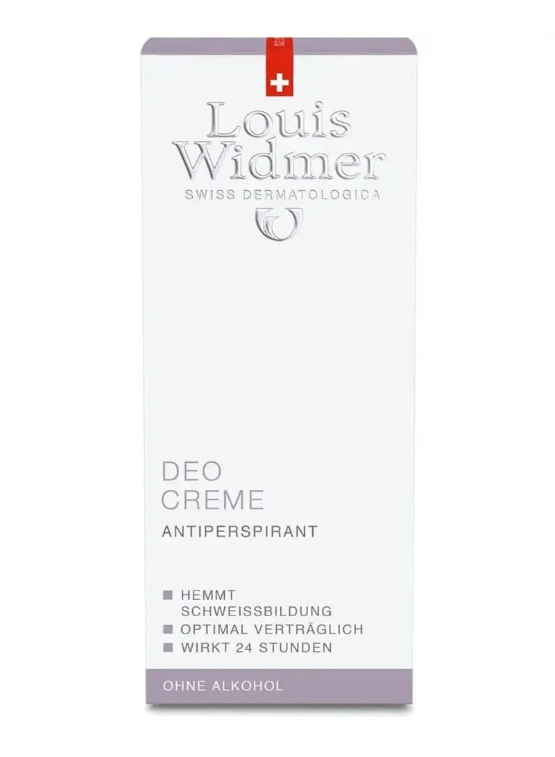Louis Widmer Deo Cream Scented 40 ml