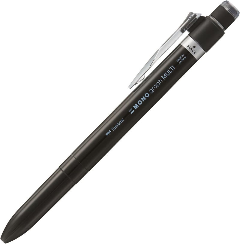 Tombow Tombow Mono Graph Multi 2 Color 05mm Ballpoint Pen  05mm Mechanical PencilBlack CPA161C - Image 1