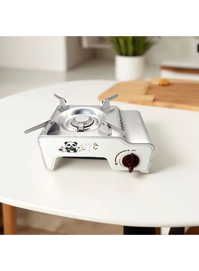 بلو فاير موقد غاز كاسيت محمول للرحلات بقوة 1940 واط – صغير ومتين من الفولاذ للكامبينغ والهايكنغ والرحلات والتخييم والشواء والسفر – تصميم خفيف ومدمج 22.6×15.6×12.5 سم للطهي الخارجي والطوارئ - Image 1