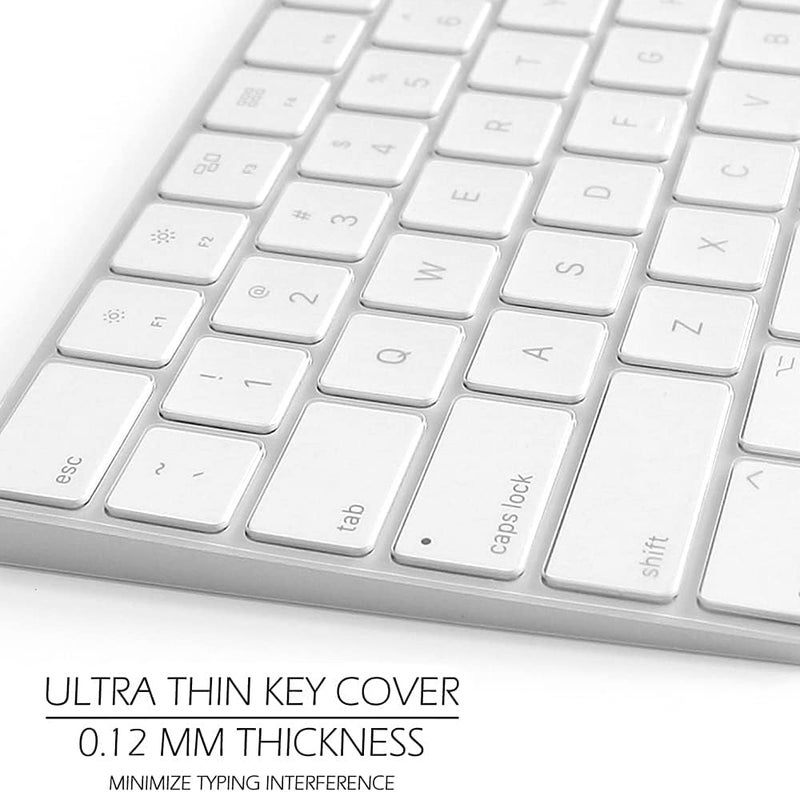 Oaky Keyboard Skin Cover for Apple iMac A3119 Release 2024 Waterproof Dust-Proof Ultra Thin Keyboard Skin Protector - TPU Clear - Image 5