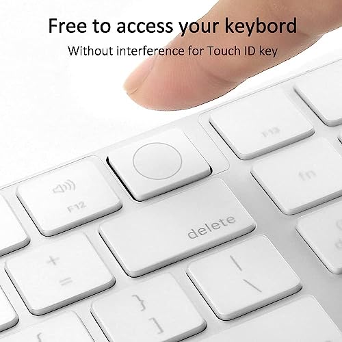 Oaky Keyboard Skin Cover for Apple iMac A3119 Release 2024 Waterproof Dust-Proof Ultra Thin Keyboard Skin Protector - TPU Clear - Image 3