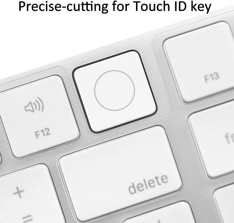 Oaky Keyboard Skin Cover for Apple iMac A3119 Release 2024 Waterproof Dust-Proof Ultra Thin Keyboard Skin Protector - TPU Clear - Image 4