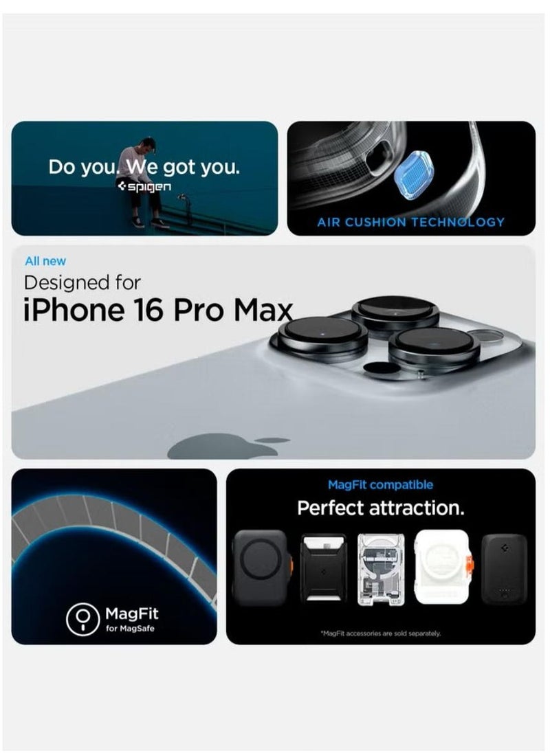 Ultra Hybrid T MagFit for iPhone 16 Pro MAX Case Cover [Camera Control Button Cover] with MagSafe (2024) - Graphite