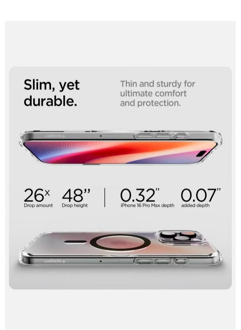 Ultra Hybrid T MagFit for iPhone 16 Pro MAX Case Cover [Camera Control Button Cover] with MagSafe (2024) - Graphite