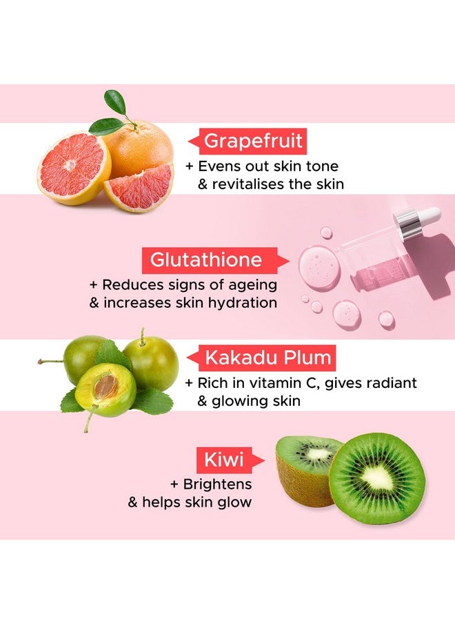 PureSense Grapefruit Squeeze Face Wash With Glutathione + Vitamin C And Vitamin B3 Kiwi & Kakadu Plum Fights Dullness And Reveals Radiant Glow For Men & Women 100Ml  - Image 3
