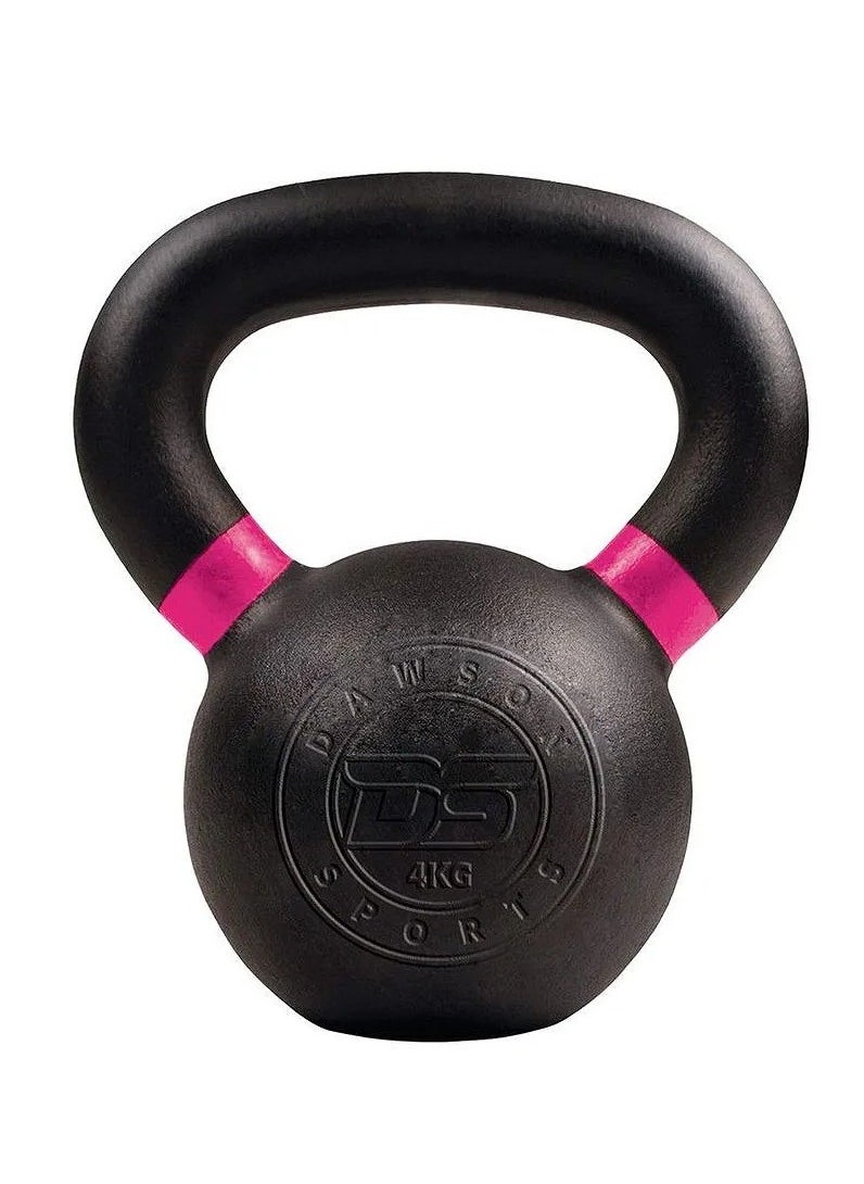 DAWSON SPORTS - Sports Crossfit Kettlebell 4Kg - Durable Cast Iron For Strength Training And Conditioning - Image 1