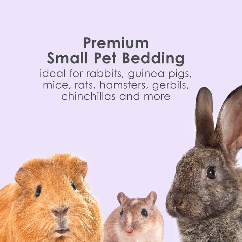 Kaytee Clean & Cozy Lavender Paper Bedding For Pet Guinea Pigs, Rabbits, Hamsters, Gerbils, and Chinchillas, 49.2 Liters - Image 3