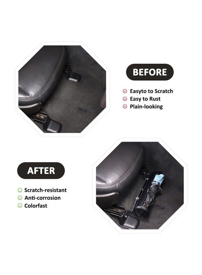 JONKOKO Car Seat Umbrella Storage Box For Chevrolet Corvette C6 2005-2013 Under Seat Storage Box Organizer Waterproof Hidden Tray Underseat Storage Accessories - Image 2