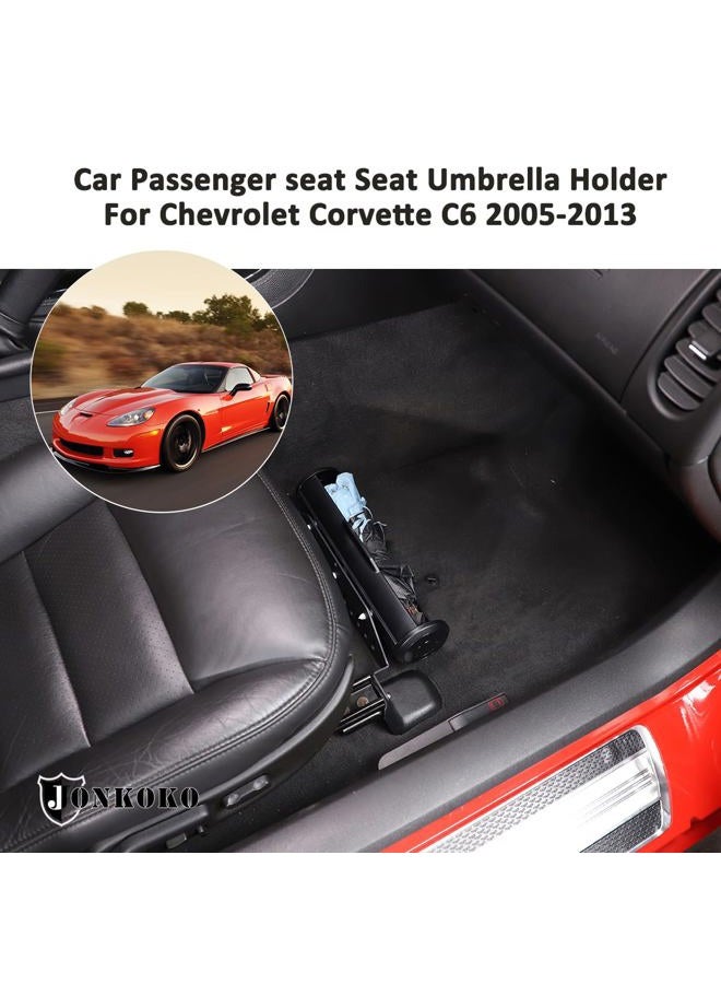 JONKOKO Car Seat Umbrella Storage Box For Chevrolet Corvette C6 2005-2013 Under Seat Storage Box Organizer Waterproof Hidden Tray Underseat Storage Accessories - Image 4
