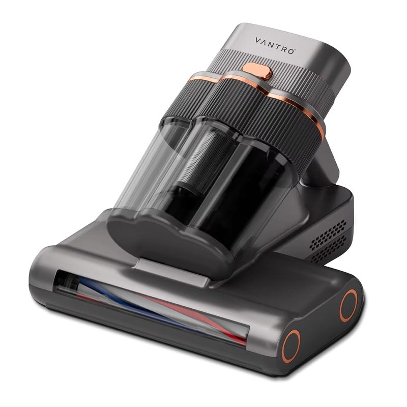 VANTRO Dust Mite Remover Mattress Vacuum Cleaner 700W UVC Light 16KPa Suction 60C Hot Air Ultrasonic Handheld Corded Bed Vacuum for Dust Allergen Removal - Image 1