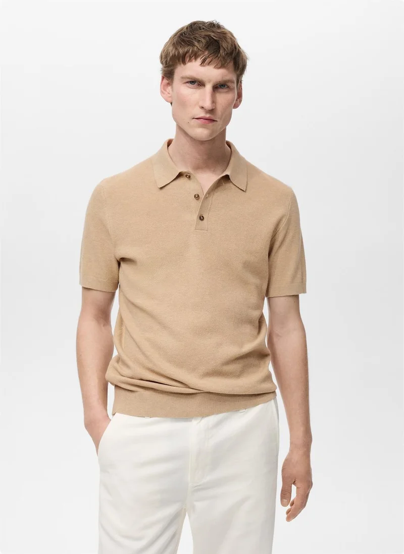 مانجو مان Structured Polo