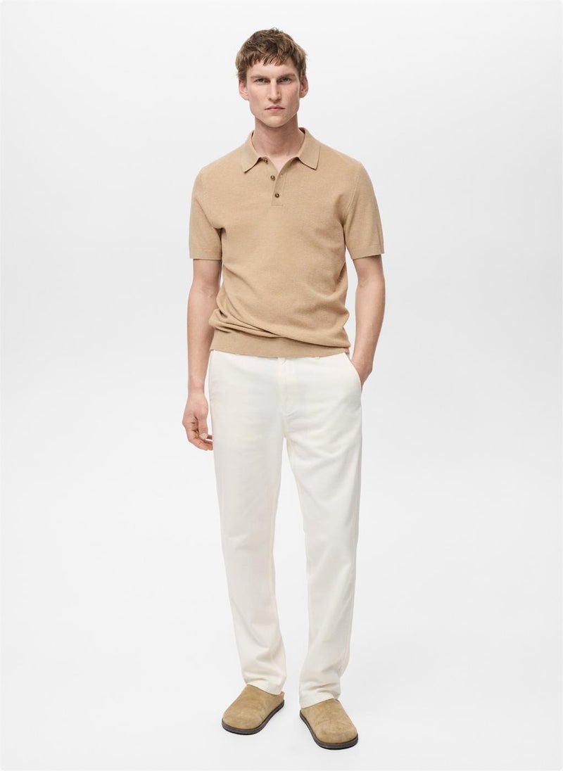Mango Man Structured Polo  - Image 5