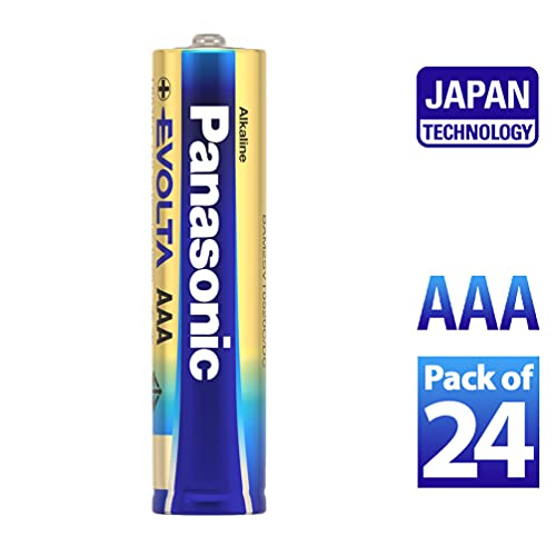 Panasonic Evolta AAA Alkaline Advanced Power, Extra Power Formula, no Mercury add, Anti-Leak Seal, Protects Power for up to 10 Years, Pack of 24 - Image 2