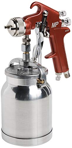 Astro Pneumatic Tool أداة أسترو نيوماتيك 4008 مسدس رش مع كوب - مقبض أحمر 1.8 مم - Image 1