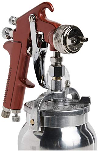 Astro Pneumatic Tool أداة أسترو نيوماتيك 4008 مسدس رش مع كوب - مقبض أحمر 1.8 مم - Image 4