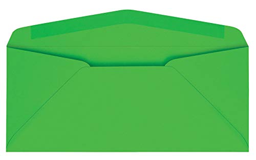 Quality Park Colored Envelope, Traditional, #10, Green, 25 per Pack (11135) - Image 4