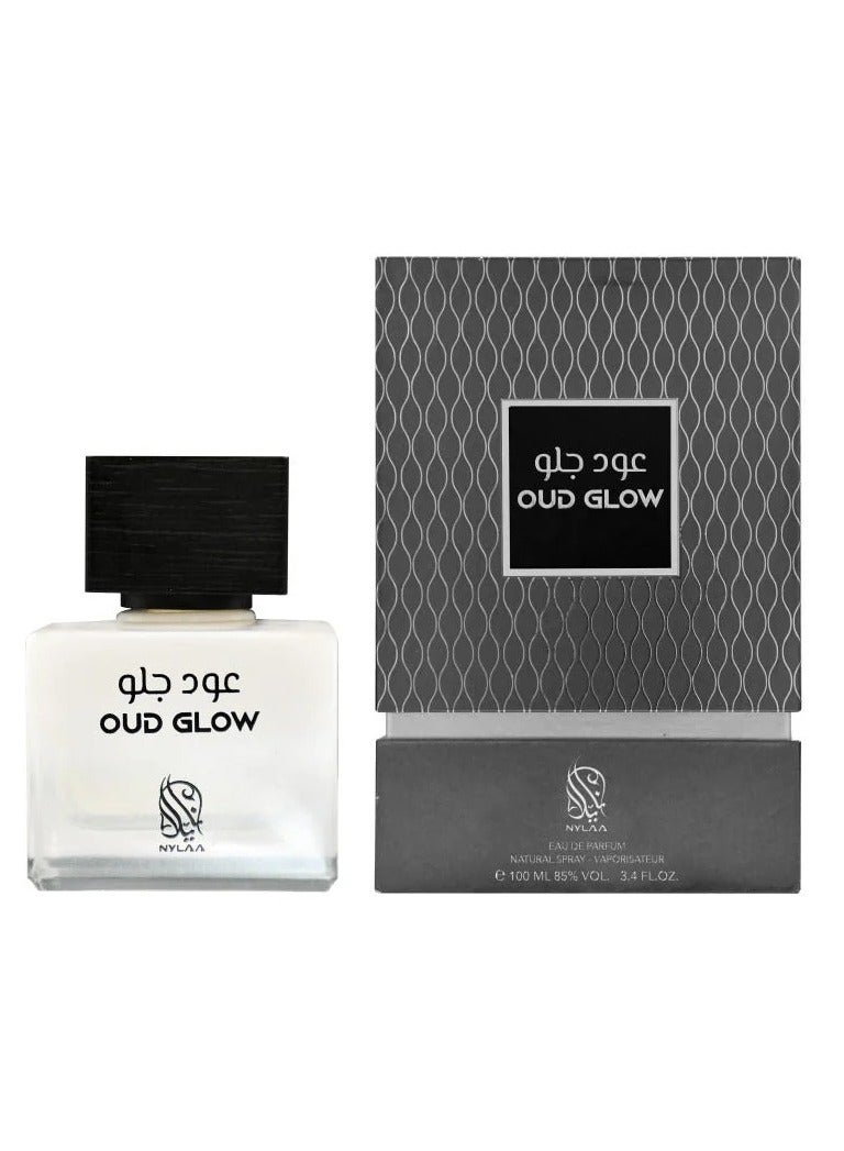 NYLAA Oud Glow Eau De Parfum For Unisex - 100 ML - Image 1