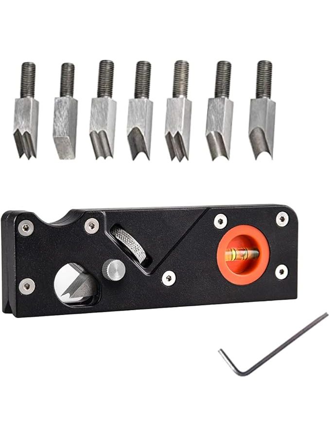 Chamfer Plane A For Wood Woodworking Corner Trimming Flattening Tool - Image 1