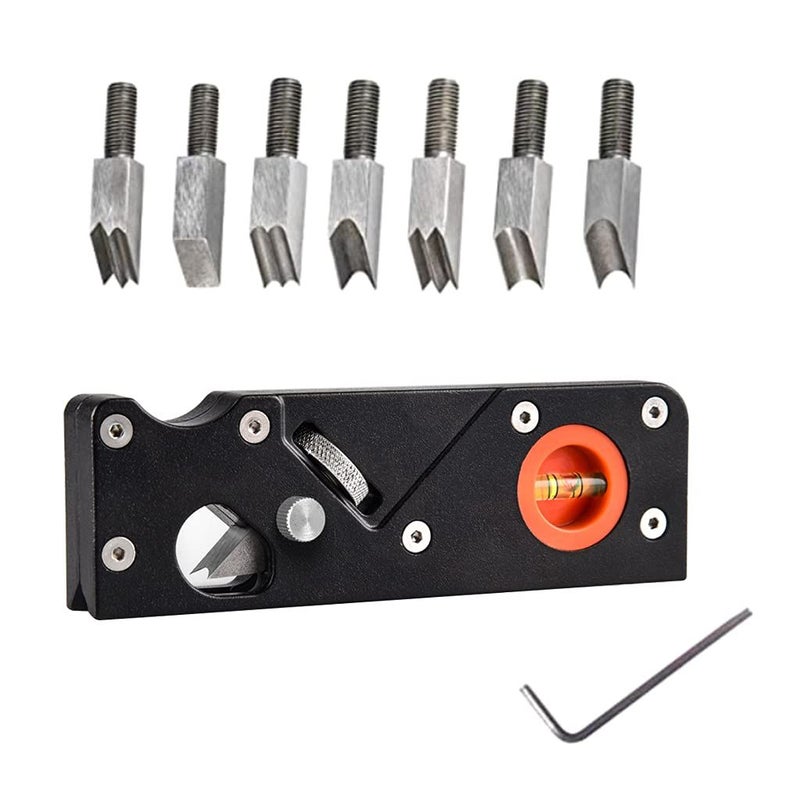 Chamfer Plane A For Wood Woodworking Corner Trimming Flattening Tool - Image 2