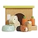 Le Toy Van Adorable Wooden Daisylane Bunny Guinea Accessories Play Set for Dolls Houses Girls Dolls House Furniture Sets Suitable for Ages 3 ME045 - Image 2