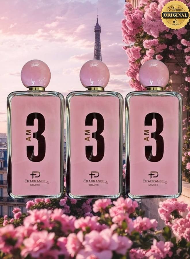 فد 3 قطع عطر 3 ايه إم إف دي ديلوكس 100 مل - Image 1