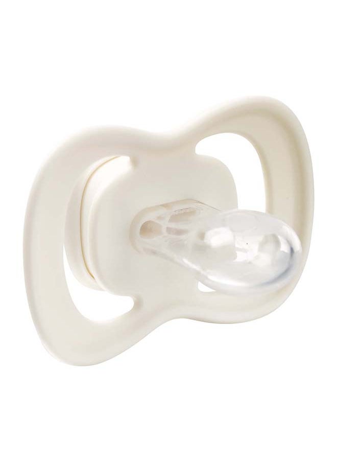 b.box Designer Pacifier Silicone Size 1, 0 - 6 M, 2 Pieces, Sage/Vanilla  - Image 4