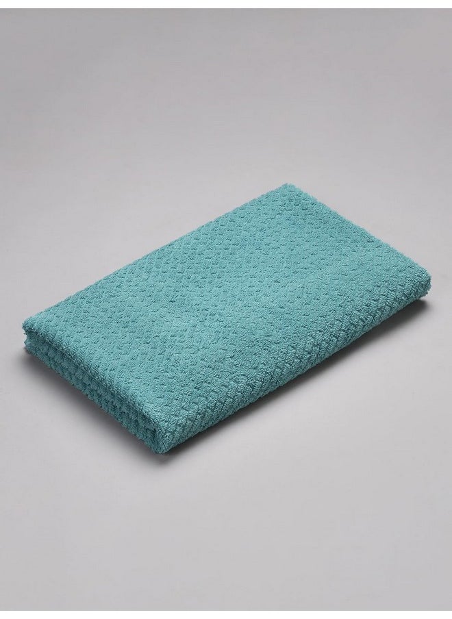 SPACES Spaces Genesis 100% Cotton Bath Towel-Dusty Turquoise  - Image 3