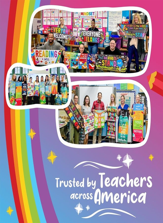 Sproutbrite 2 Math Division Posters Divisibility Rule Charts 13.5"x39" - Image 3