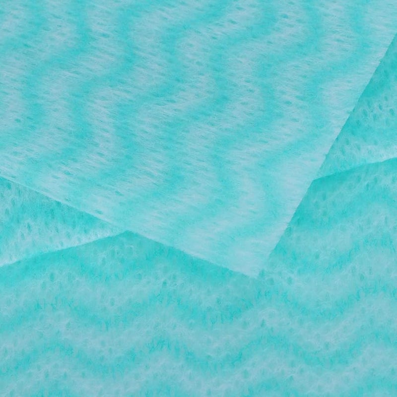 مناديل تنظيف خضراء غير منسوجة قابلة للتخلص منها 2 عبوة 160 قطعة ذات امتصاص عالي وتجفيف سريع لتنظيف المطبخ - Image 5