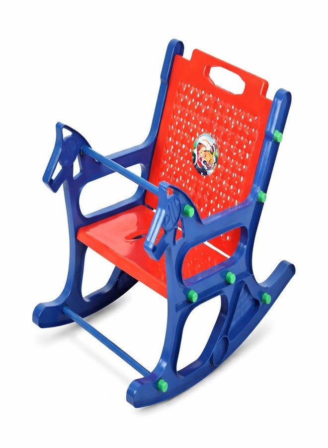 Braintastic Kids Plastic Baby Rocker Chair | Horse Design Rocking Toy with Handle & Backrest | Safe & Durable Indoor Rocker for Toddlers - Image 1