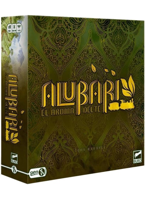 Alubari A Nice Cup of Tea Board Game  Worker Placement Strategy Game for Adults and Teens  Ages 14  15 Players  Average Playtime 45120 Minutes  Made by Studio H