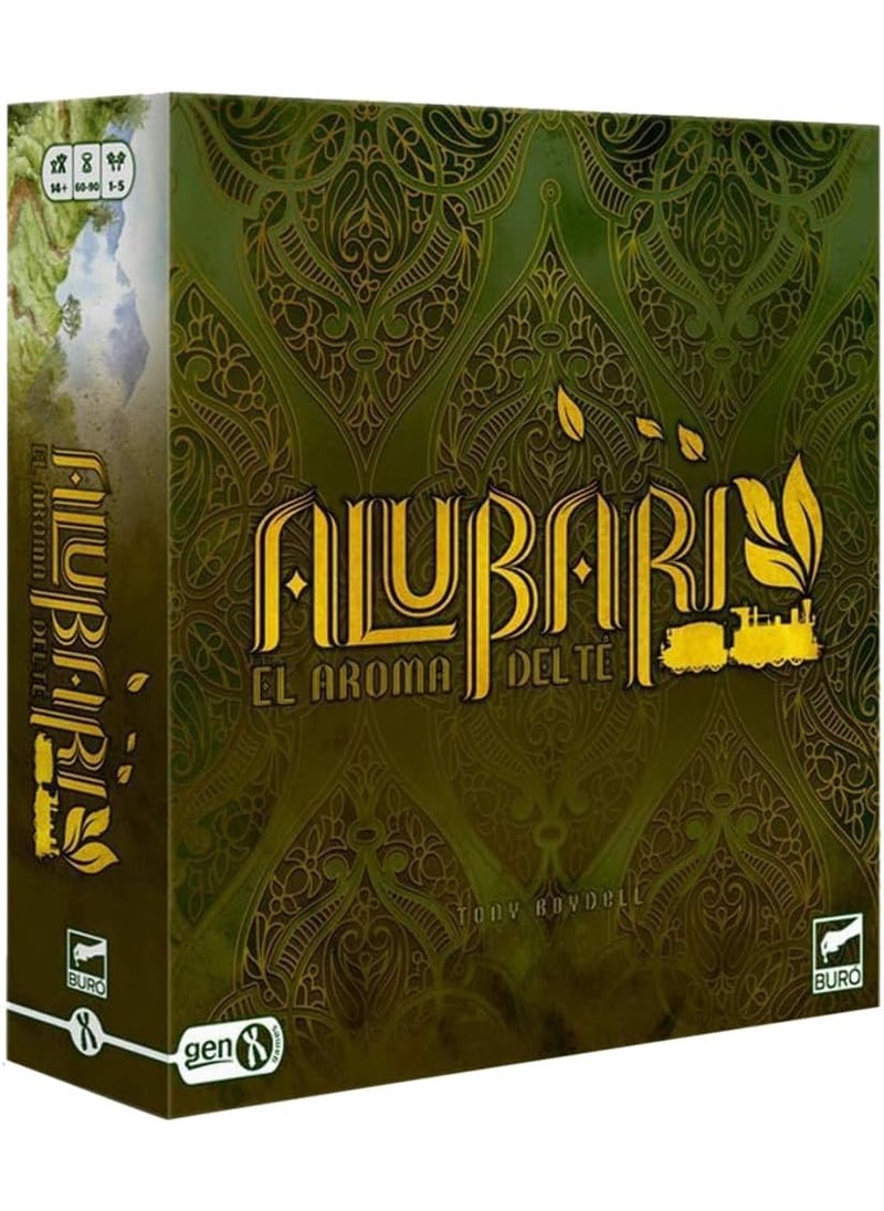 Asmodee Alubari A Nice Cup of Tea Board Game  Worker Placement Strategy Game for Adults and Teens  Ages 14  15 Players  Average Playtime 45120 Minutes  Made by Studio H 