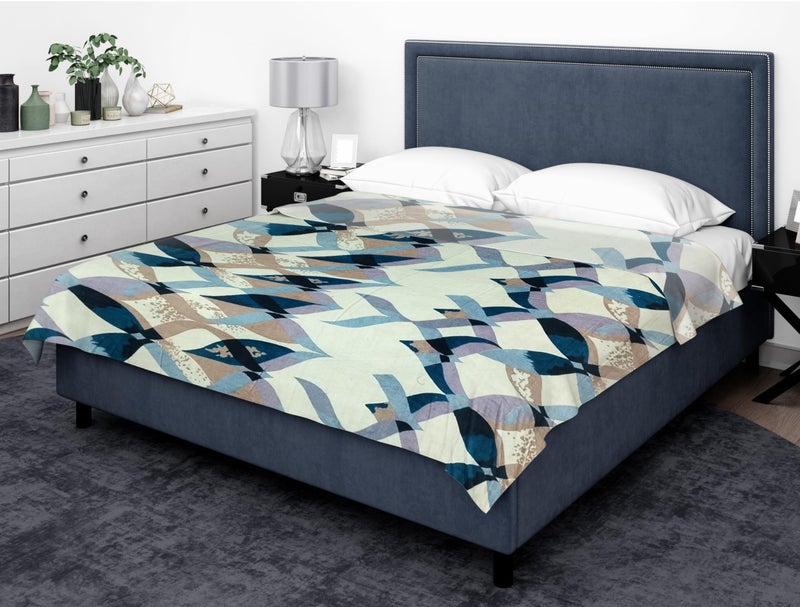 Status Contract AC Microfiber Mink Flannel Fleece Blanket Super Soft Couch Double Bed Summer/Winter Comforter for Adult Kids Baby 200 GMS (200 X 235 cm, Multicolour) (Multicolor-34), 300 Tc - Image 1