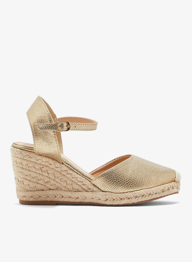 ايلا صندل بكعب ويدج - Image 1