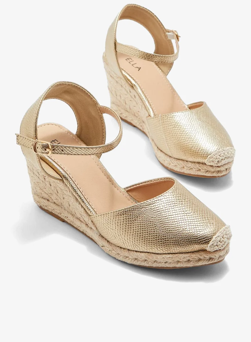 ايلا صندل بكعب ويدج