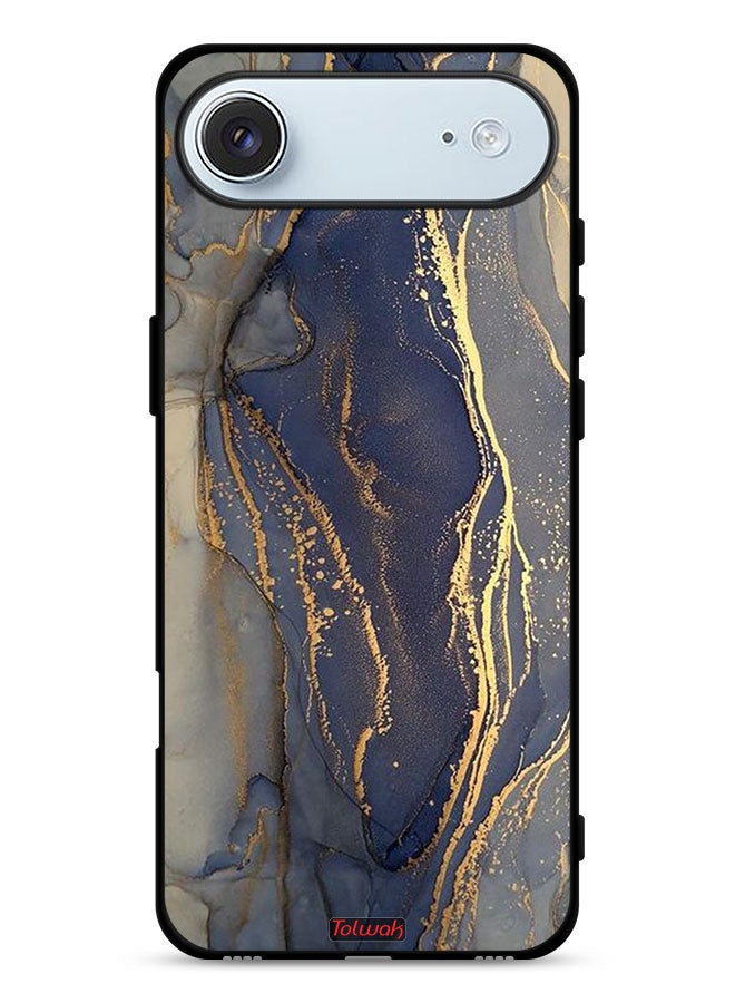 Tolwak Apple iPhone Air Protective Case Cover Gliter Marble Pattern - Image 1