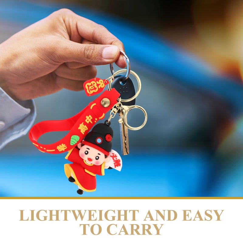 Cute Kawaii Keychains For Girls Anime Keychain Cartoon Vintage Figures Key Pendant Car Accessories For Bag Purse Charm - Image 5