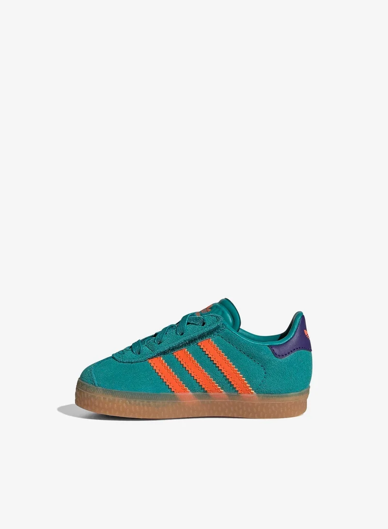 اديداس اوريجينالز adidas Gazelle Cf El I Green Originals Shoes