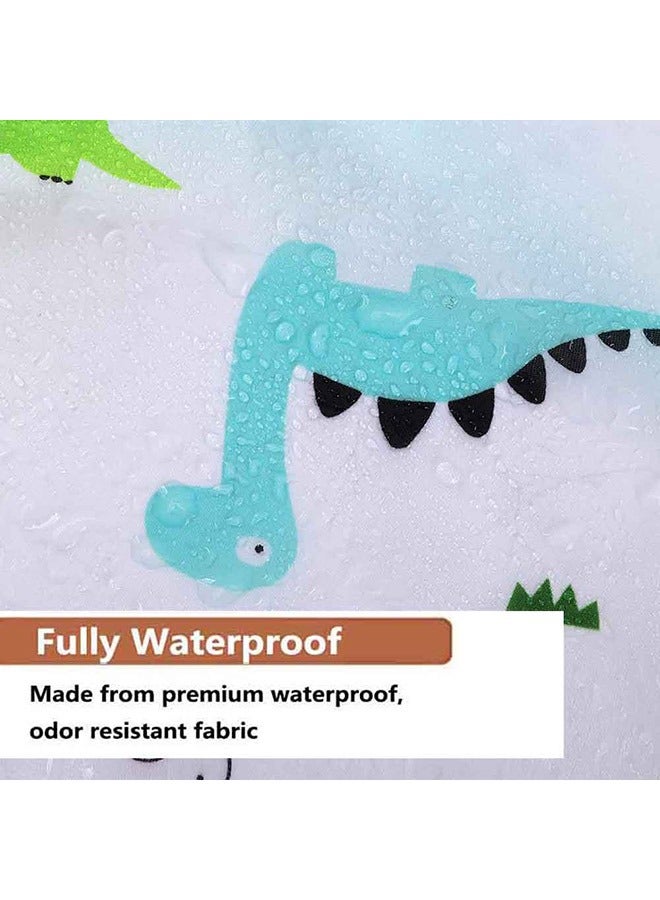 SOWUGI 4Pcs Set Waterproof Stain Resistant Drool Cloths Baby Bib Nursing Feeding Bibs Burp Cloths Bibs Drooling Bibs - Image 4