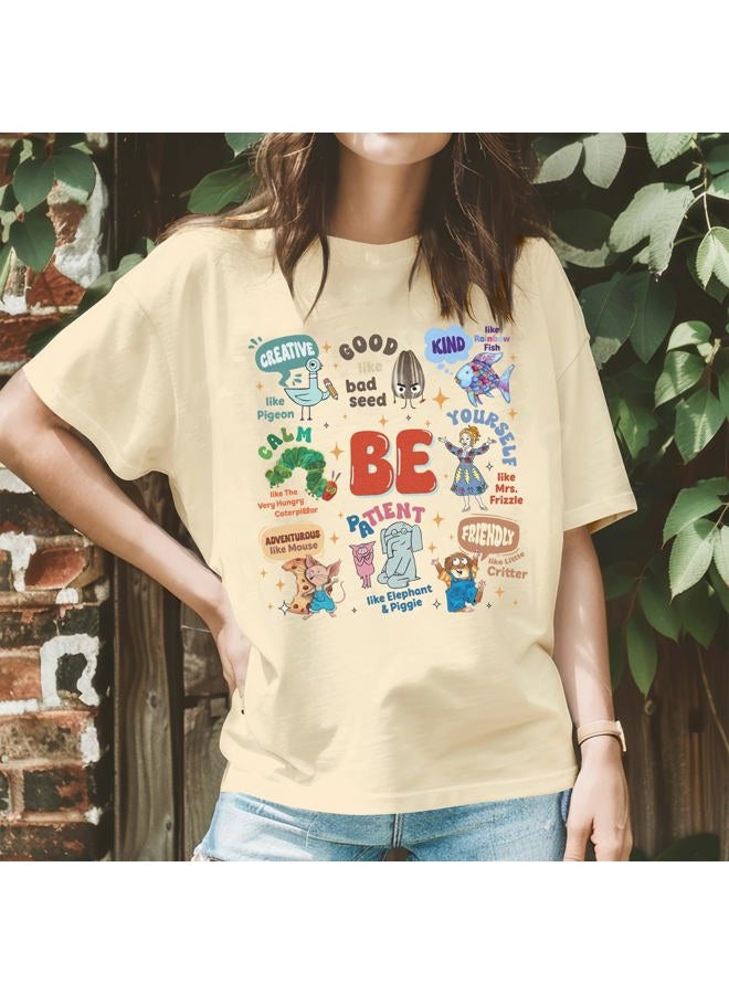 InterStellux Teacher Shirt - I Can Be Teacher Shirt - Believe in Yourself Tshirt - Be Your Self Shirts - Gifts for Teacher's Day, Teacher Shirt 1, M - Image 2